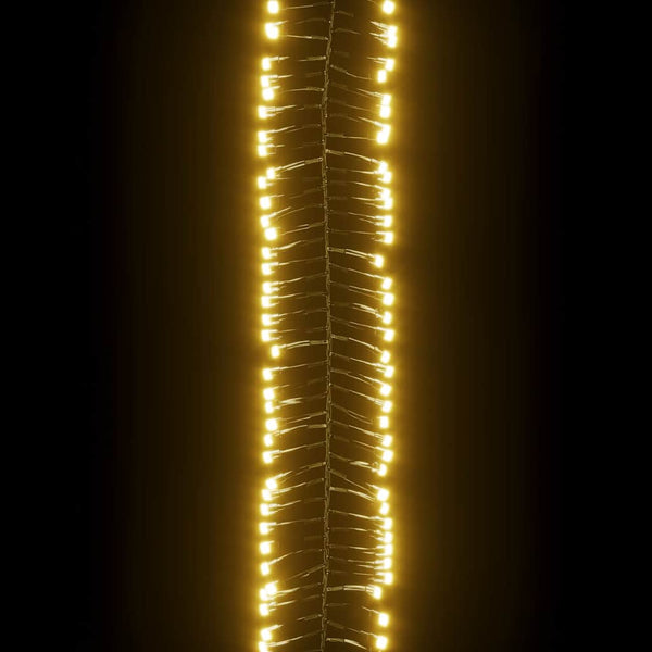 vidaXL 1000-LED Warm White PVC String Lights