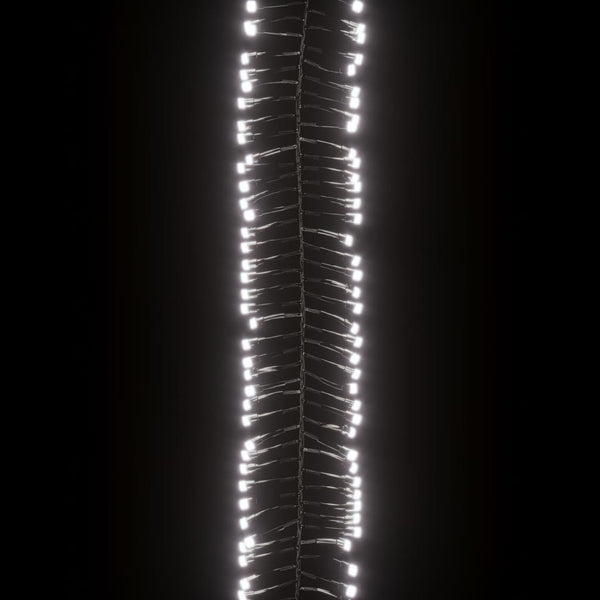 vidaXL 2000 LED String Lights Cool White PVC