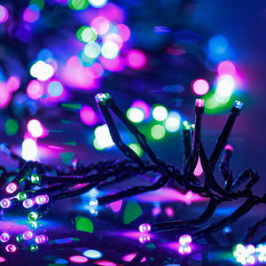 vidaXL LED String Lights with 2000 LEDs Pastel Multicolored PVC