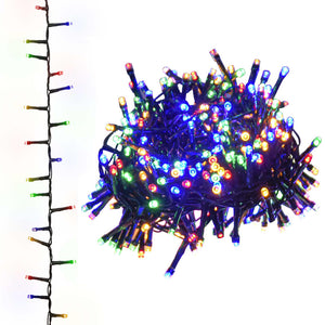 vidaXL LED String Lights with 400 LEDs Multicolor 13 m PVC