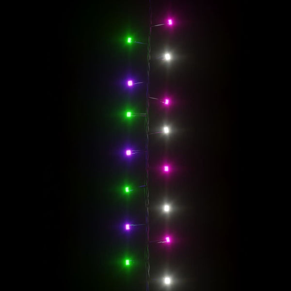 vidaXL LED String Lights with 400 LEDs Pastel Multicolour 13 m PVC