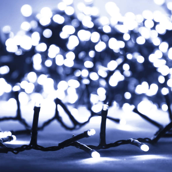 vidaXL 1000 LED String Lights Cold White 25 m PVC
