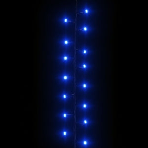 vidaXL 1000-LED String Lights Blue 25 m PVC