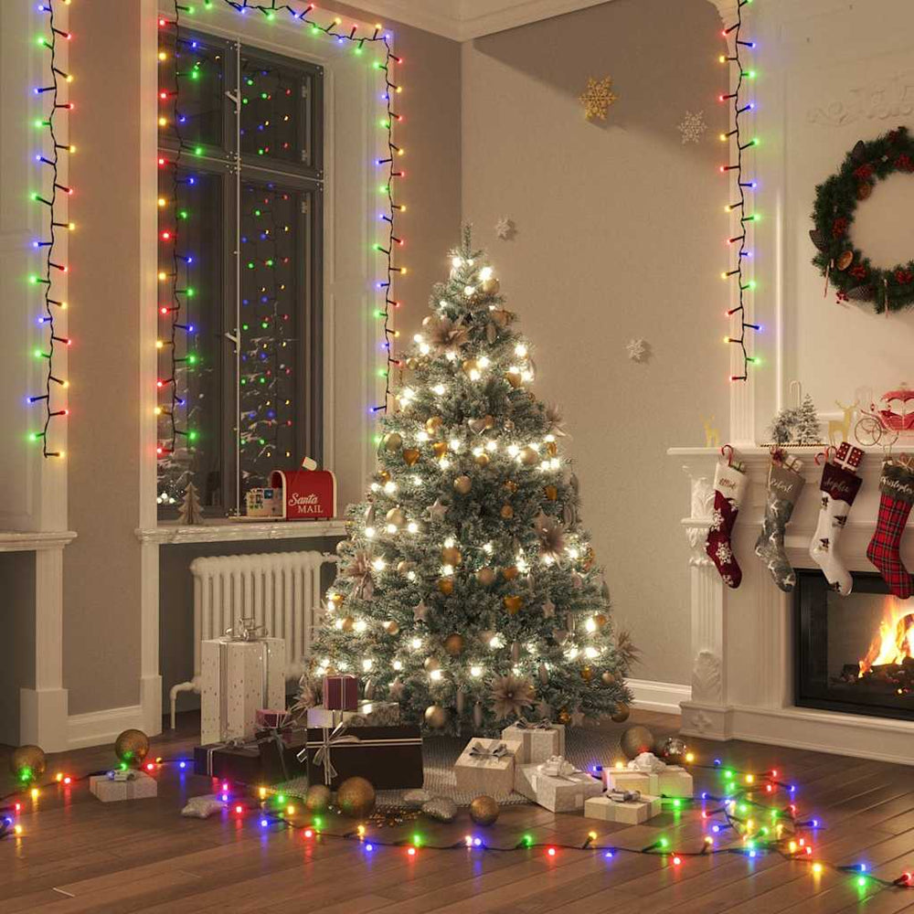 vidaXL 1000-LED Multicolored String Lights 25 m PVC