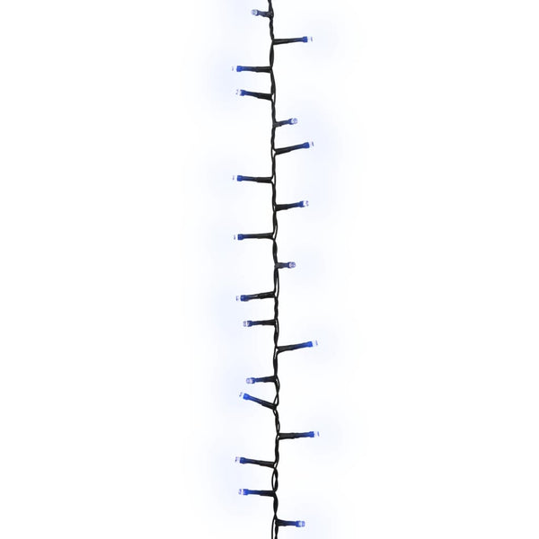 vidaXL LED String Lights with 2000 LEDs Blue 45 m PVC