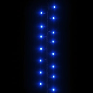 vidaXL LED String Lights with 2000 LEDs Blue 45 m PVC