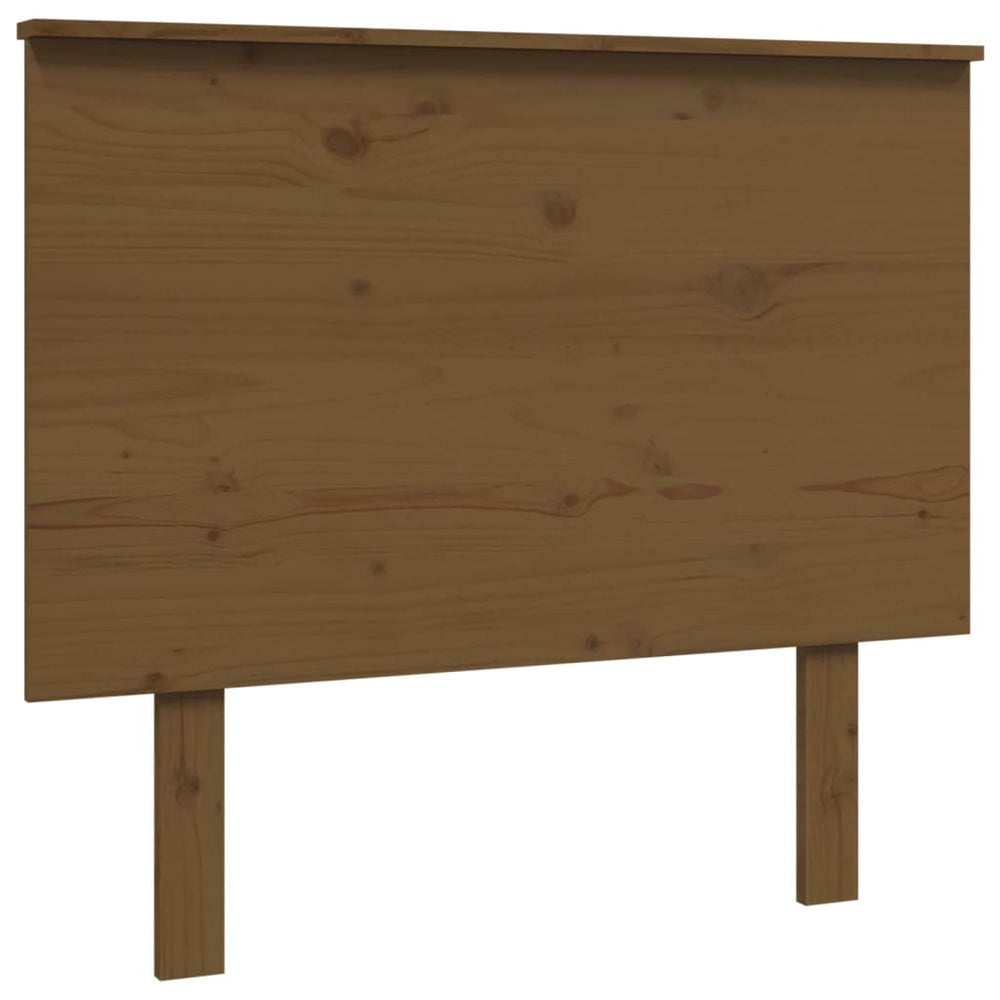 vidaXL Headboard Honey Brown 94x6x82.5 cm Solid Pine Wood