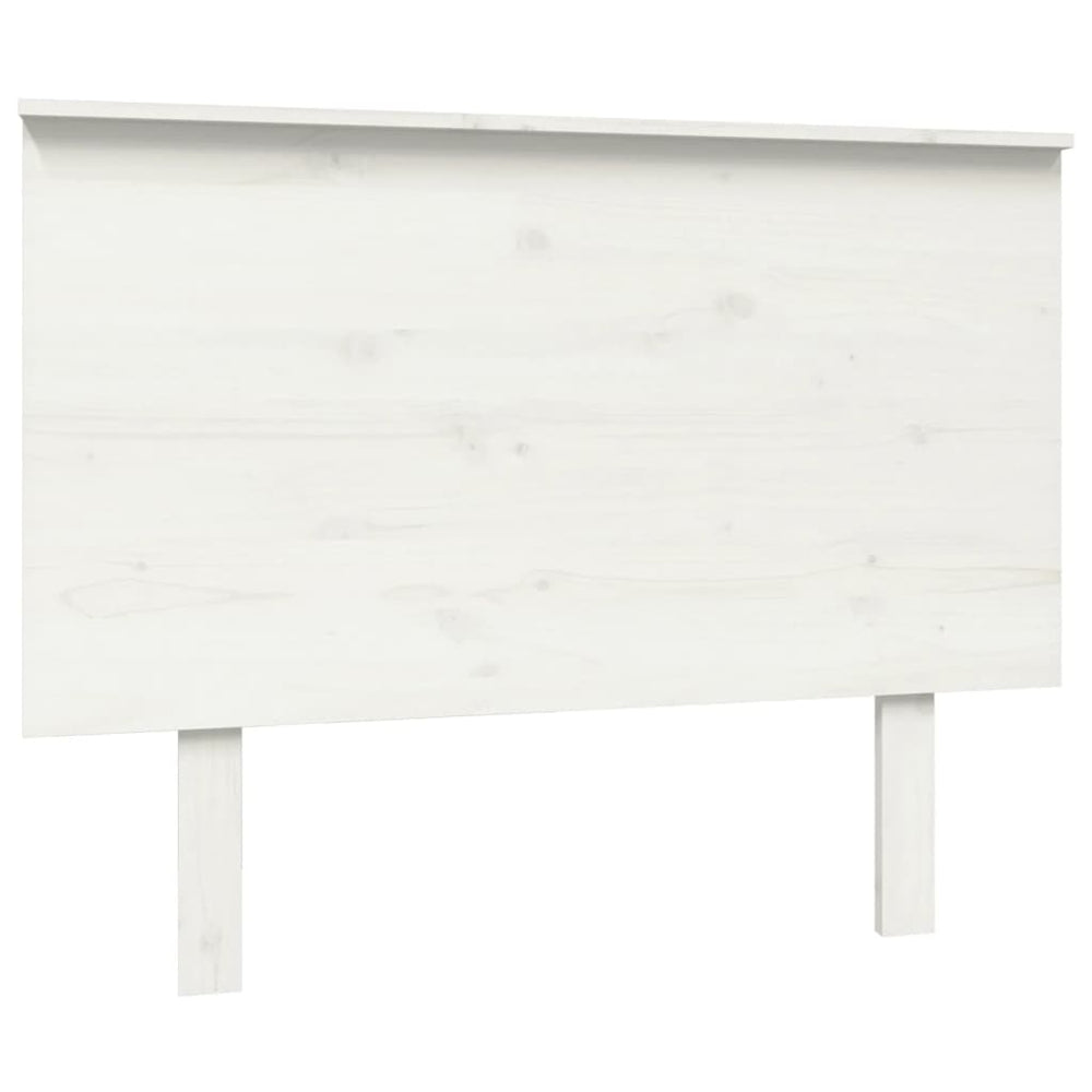 vidaXL Headboard White 104x6x82.5 cm Solid Pine Wood
