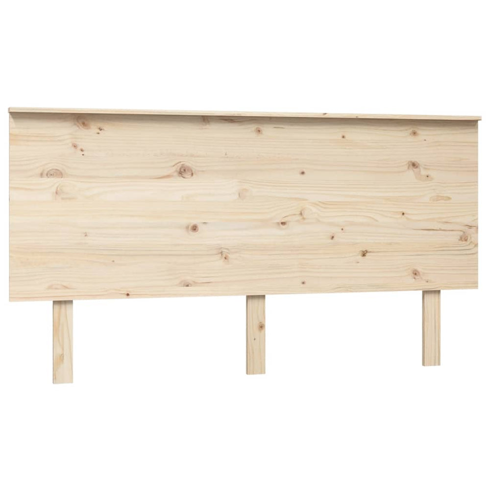 vidaXL Headboard 154x6x82.5 cm Solid Pine Wood