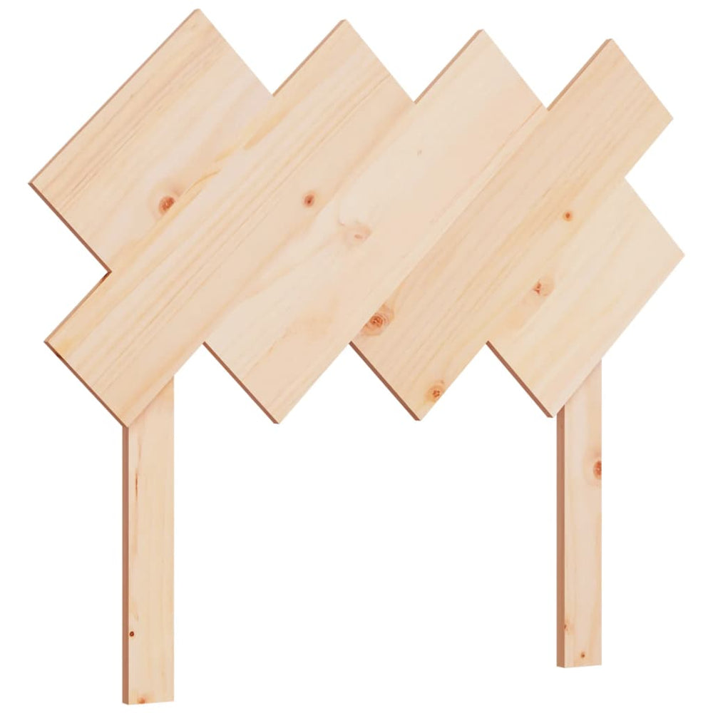 vidaXL Headboard 92x3x81 cm Solid Pine Wood