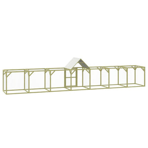 vidaXL Chicken Coop 700x100x150 cm Impregnated Solid Pine Wood