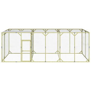 vidaXL Chicken Coop 600x300x200 cm Solid Impregnated Pinewood