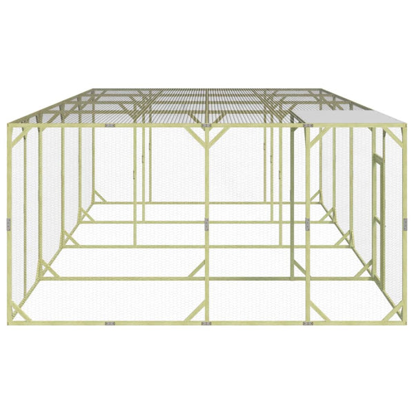 vidaXL Chicken Coop 800x400x200 cm Solid Impregnated Pine Wood