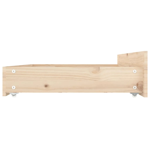 vidaXL Bed with Drawers 180x200 cm