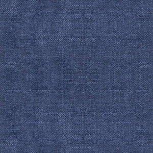 vidaXL Dining Chairs 2 pcs Swivel Blue Fabric