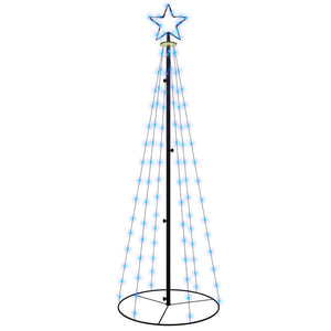 LED Weihnachtsbaum Kegelform Blau 180cm