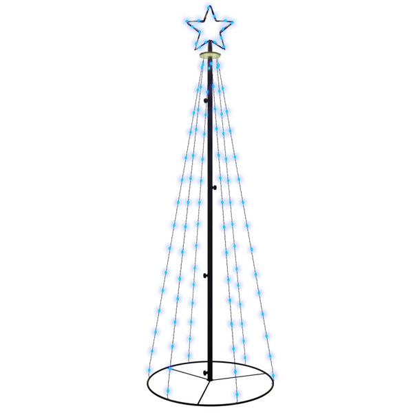 LED Weihnachtsbaum Kegelform Blau 180cm