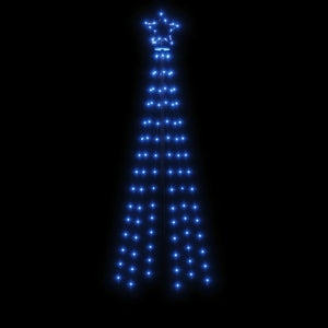 LED Weihnachtsbaum Kegelform Blau 180cm