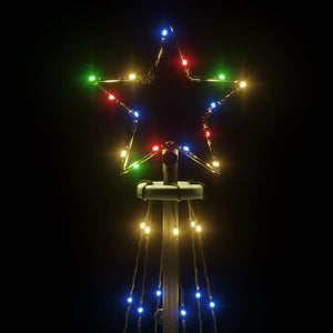 LED Weihnachtsbaum Kegel Mehrfarbig 180cm