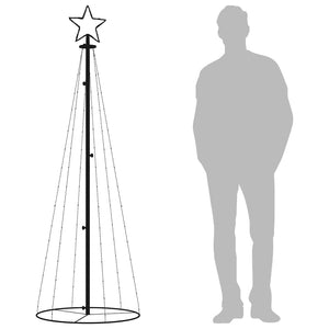 LED Weihnachtsbaum Kegel Mehrfarbig 180cm