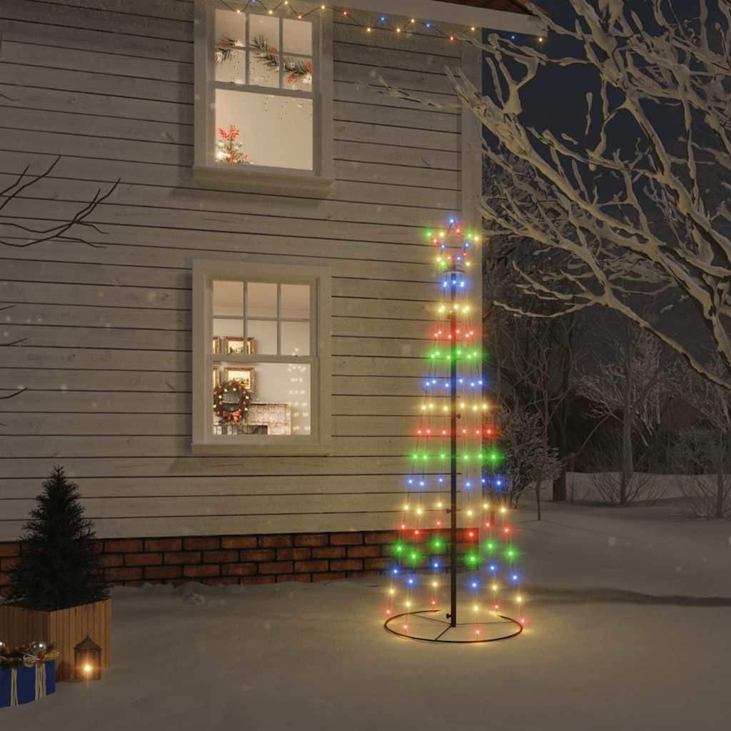 LED Weihnachtsbaum Kegel Mehrfarbig 180cm