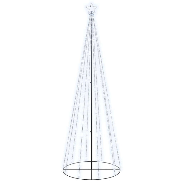 vidaXL Cone-Shaped LED Christmas Tree Cool White 310 LEDs 100x300 cm