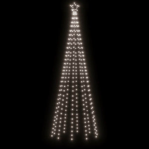 vidaXL Cone-Shaped LED Christmas Tree Cool White 310 LEDs 100x300 cm