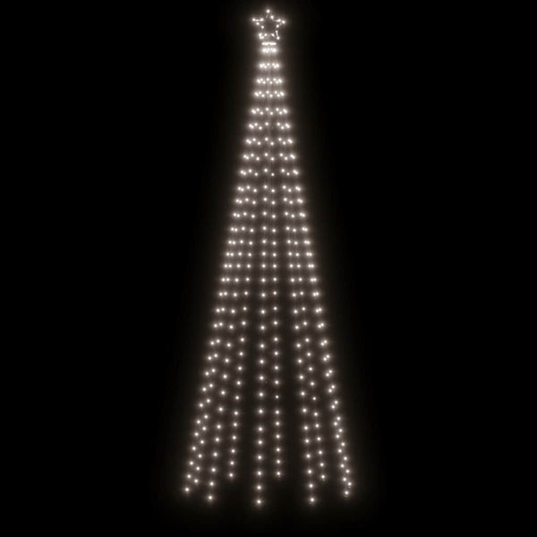 vidaXL Cone-Shaped LED Christmas Tree Cool White 310 LEDs 100x300 cm