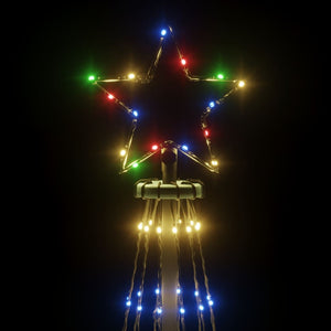 LED Weihnachtsbaum Mehrfarbig 180 cm