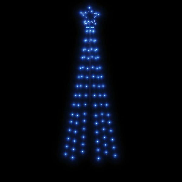 LED Weihnachtsbaum Blau 180cm