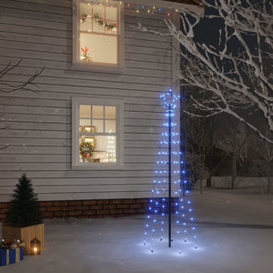 LED Weihnachtsbaum Blau 180cm