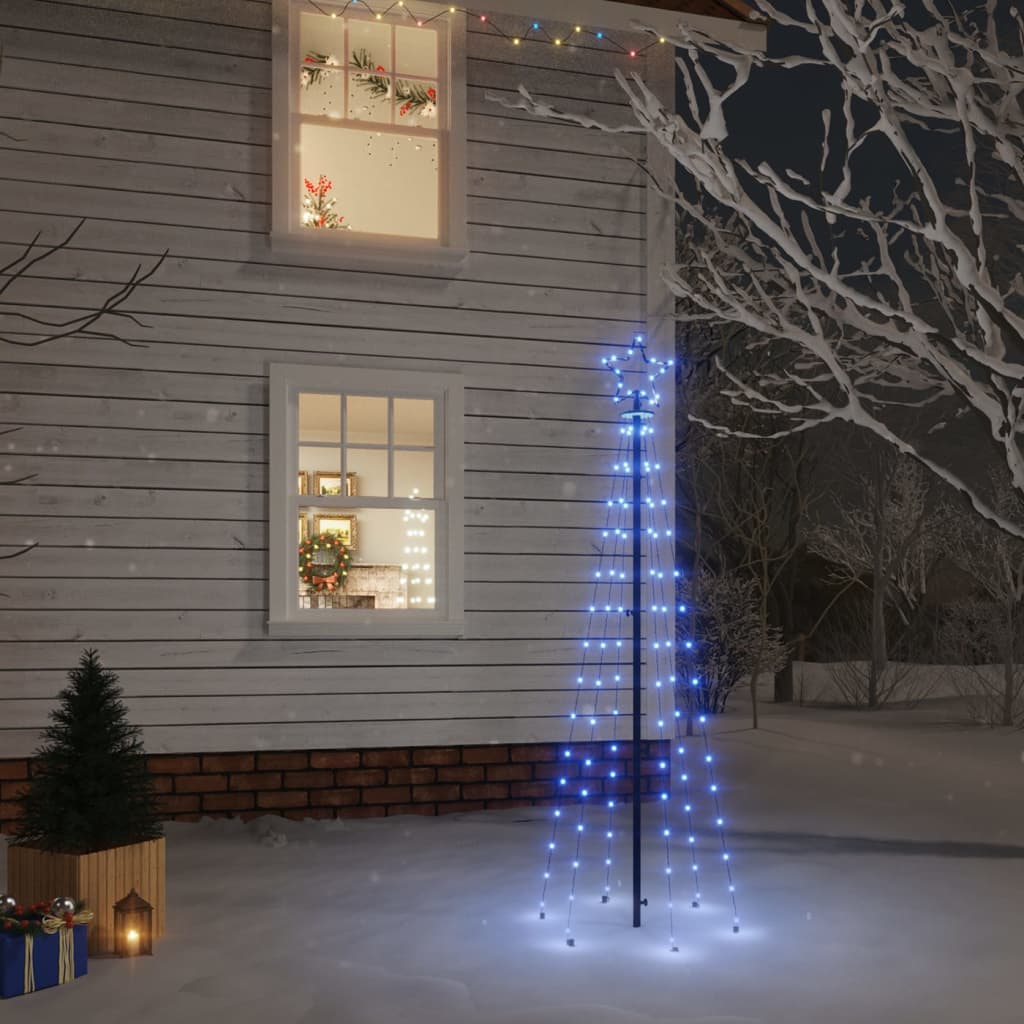 LED Weihnachtsbaum Blau 180cm