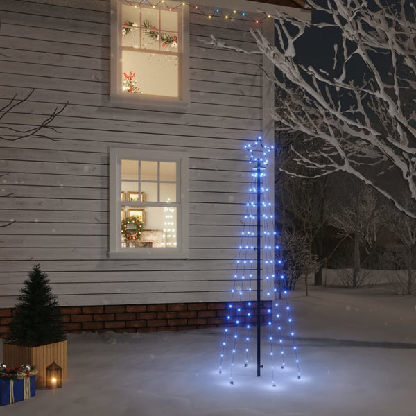 LED Weihnachtsbaum Blau 180cm