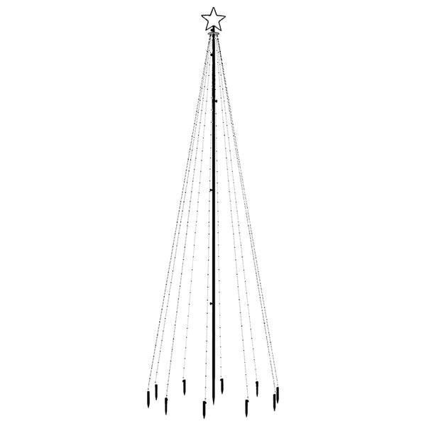 LED Weihnachtsbaum 300 cm mit Erdnägeln