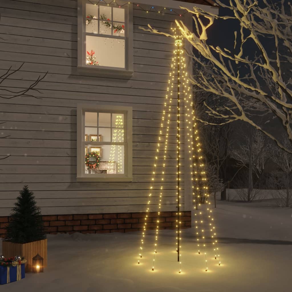 LED Weihnachtsbaum 300 cm mit Erdnägeln