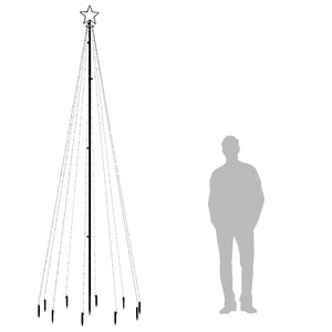 LED Weihnachtsbaum Mehrfarbig 300cm