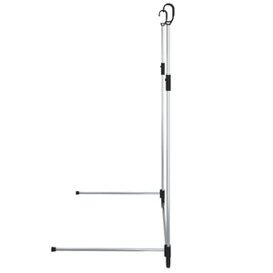 Teleskop Kleiderstange Silber