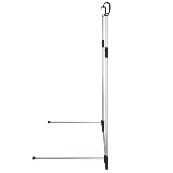 Teleskop Kleiderstange Silber