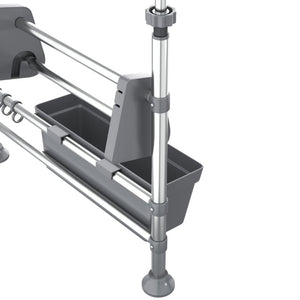 Verstellbarer Küchenorganisator aus Aluminium