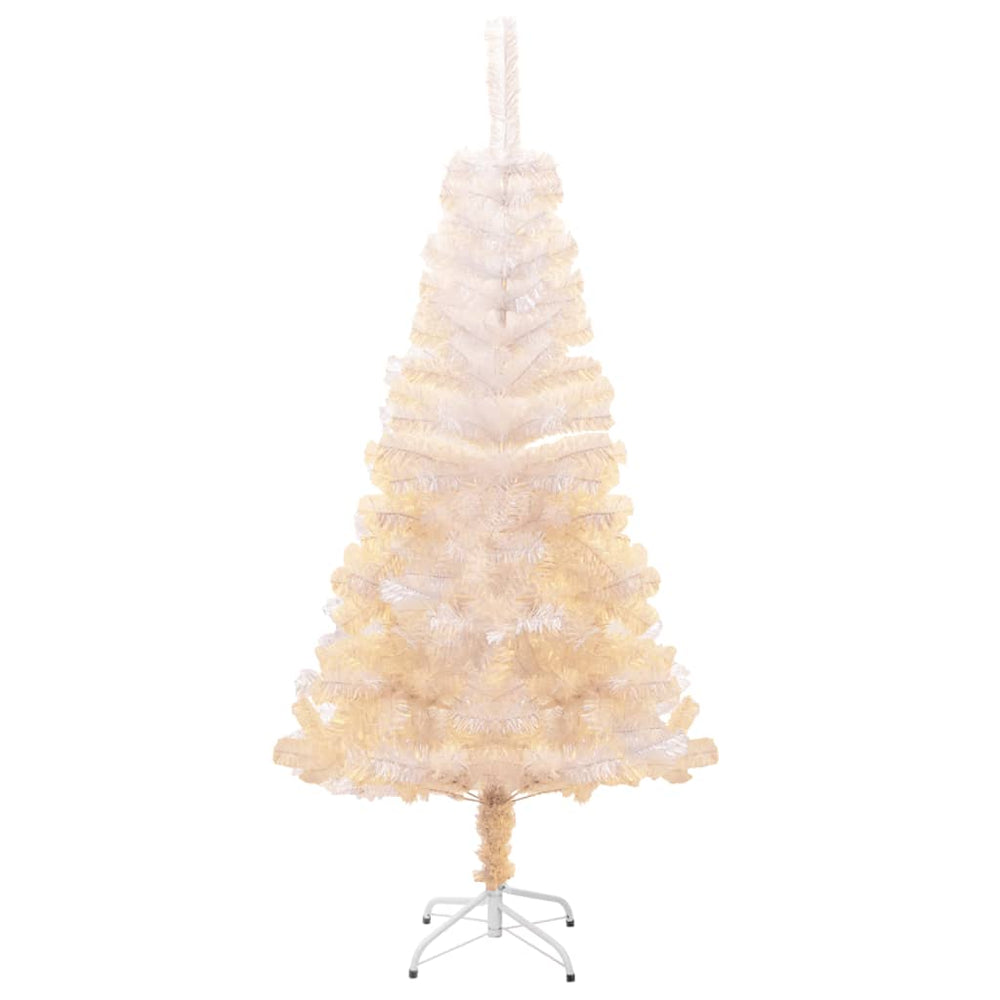Weihnachtsbaum Künstlich Weiß Schillernd 120cm