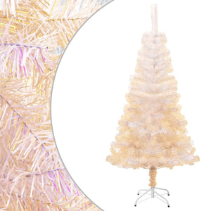 Weihnachtsbaum Weiß Schillernd 150cm