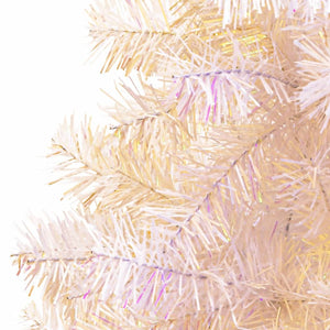 Weihnachtsbaum Weiß Schillernd 150cm