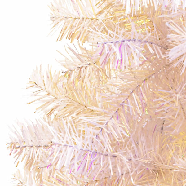 Weihnachtsbaum Weiß Schillernd 150cm