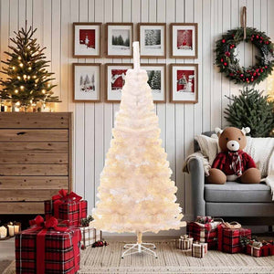 Weihnachtsbaum Künstlich Schillernd Weiß 180cm