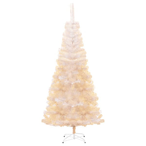 Künstlicher Weihnachtsbaum Weiß 210cm