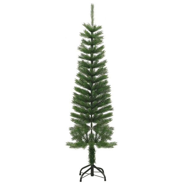 vidaXL Artificial Christmas Tree with Stand Slim 150 cm PE