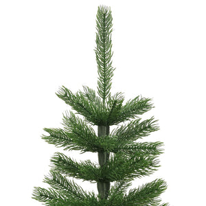 vidaXL Artificial Christmas Tree with Stand Slim 150 cm PE