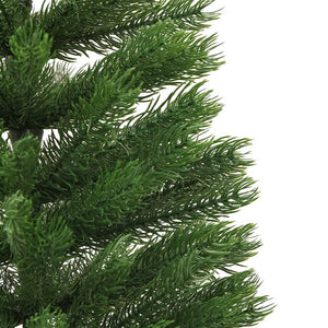 vidaXL Artificial Christmas Tree with Stand Slim 150 cm PE