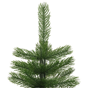 vidaXL Artificial Christmas Tree with Stand Slim 210 cm PE