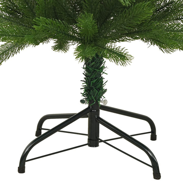 vidaXL Artificial Christmas Tree with Stand Slim 210 cm PE
